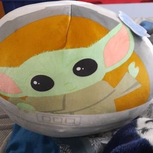 Star Wars Baby Yoda travel pillow